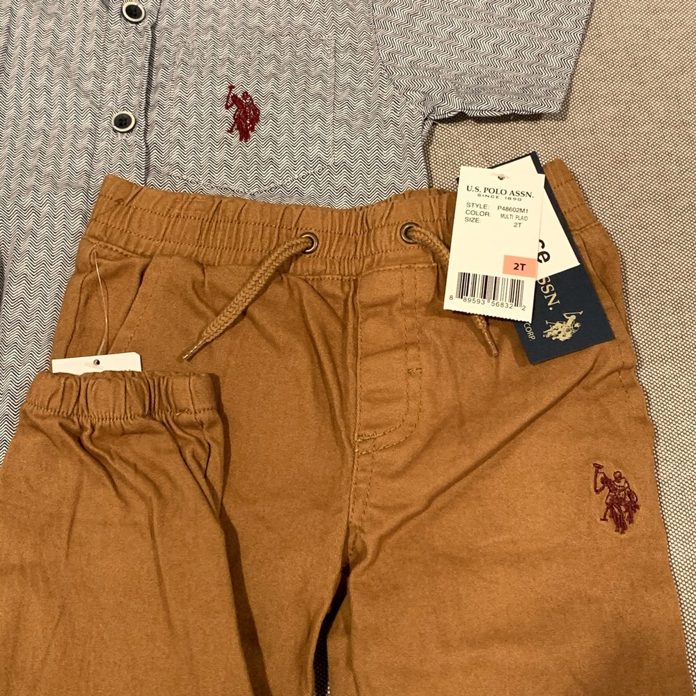 Boys - US Polo Assn. 2 piece set with hat - Picture 4 of 4